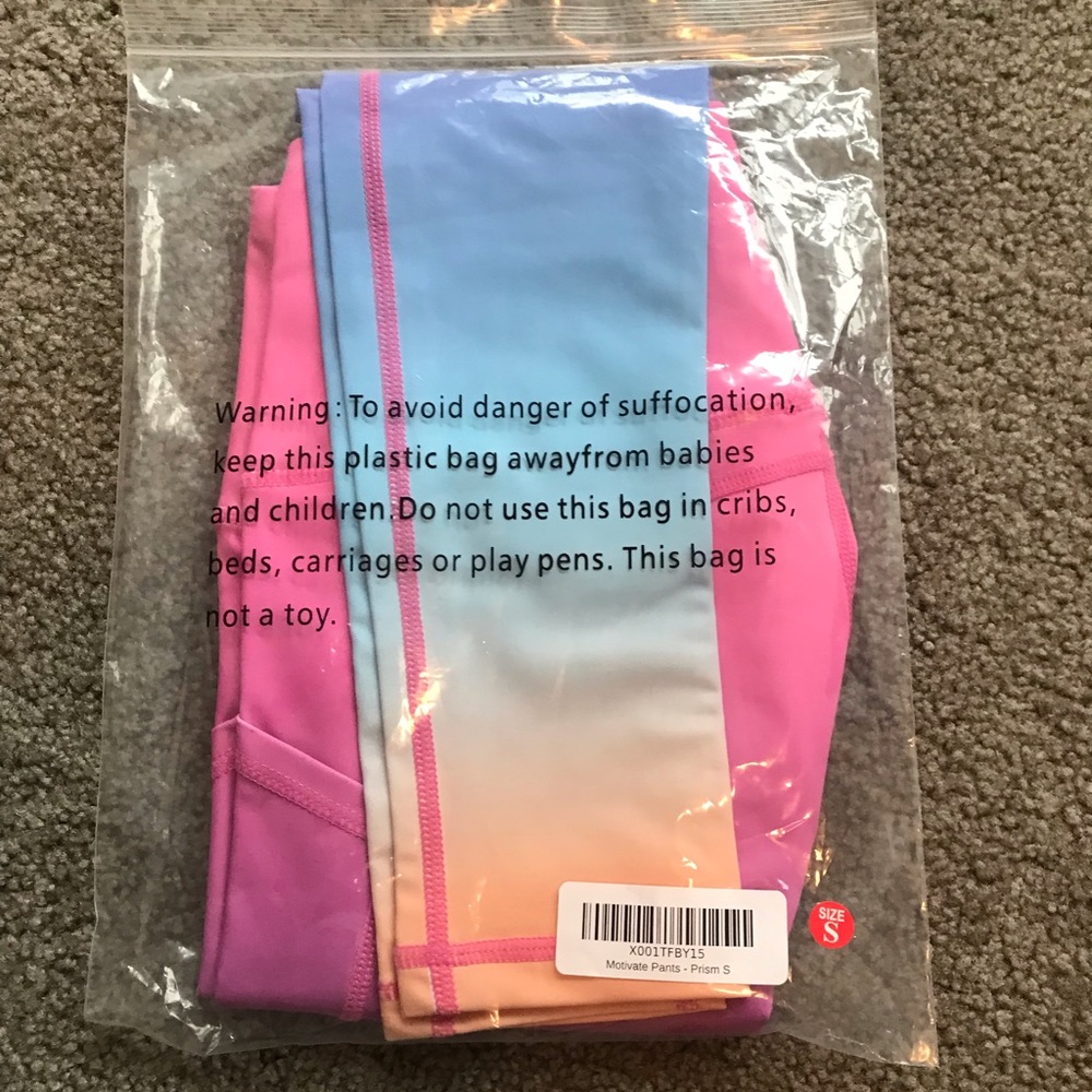 NWOT Maven Thread Athletic Motivate Leggings Tights Prism S - Picture 3 of 8